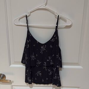 black and gray mudd tank top